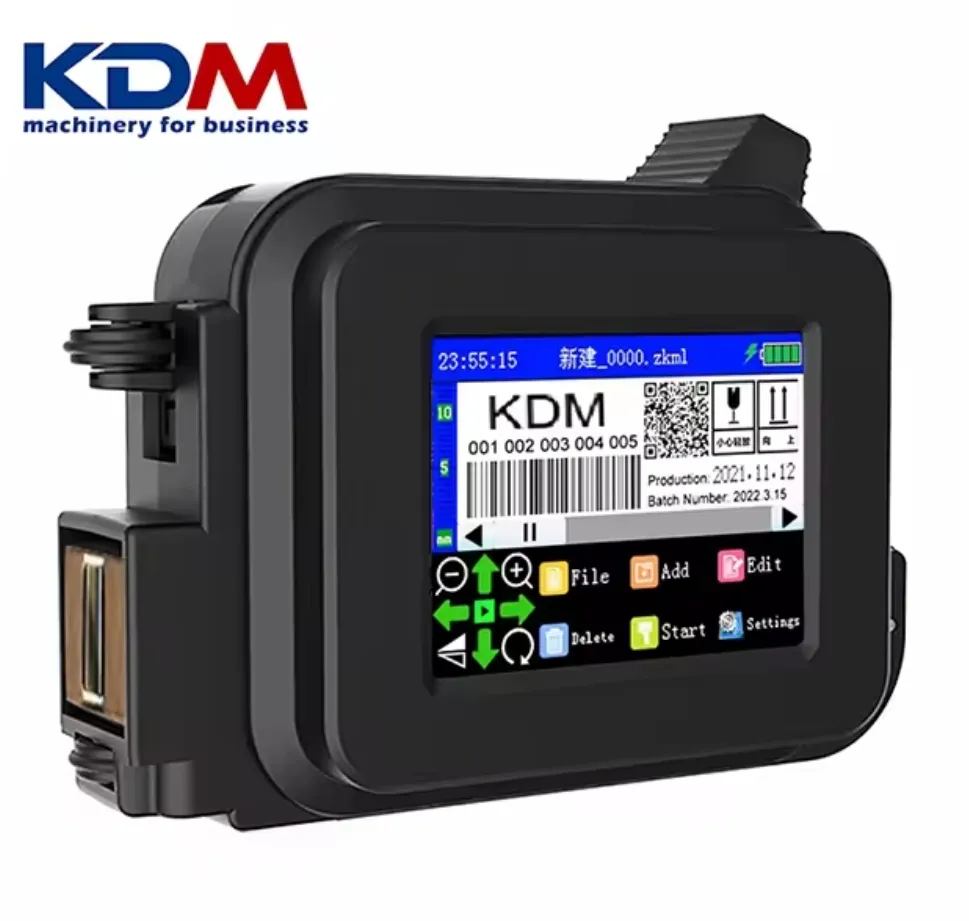 KDM Mini Handheld Inkjet Printer