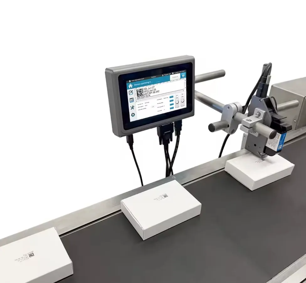 Automatic Expiration Date Printer Online Ink Jet Printer for Tin Can Plastic Bottle Expiry Date Printing Machine